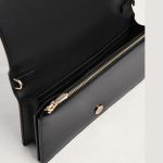 Túi Xách Tay Pedro Embellished Leather Travel PW4-36500004 Màu Đen