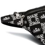 Túi Đeo Hông Nam Dolce & Gabbana D&G Logo-Print Belt Bag Màu Đen