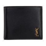 Ví Nam Yves Saint Laurent YSL Black Tiny Monogramme Màu Đen