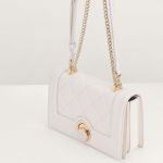 Túi Xách Pedro Quilted Shoulder Bag Màu Trắng