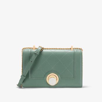 Túi Đeo Vai Pedro Quilted Shoulder Bag PW2-76390043 Màu Xanh Ngọc