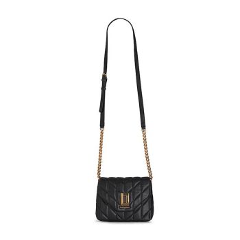 Túi Xách Karl Lagerfeld Lafayette Quilted Leather Crossbody Bag Màu Đen
