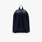 Balo Lacoste Men’s Neocroc L27 Lettered Canvas Backpack Màu Xanh Navy