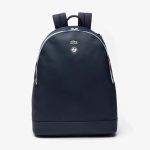 Balo Lacoste X Roland Garros Zipped Nylon Back Pack Màu Xanh Navy