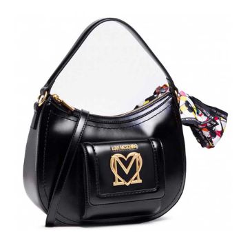 Túi Xách Love Moschino Sacca Nera Màu Đen