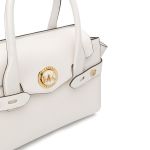 Túi Cầm Tay Michael Kors MK Small Carmen Tote Bag Màu Trắng