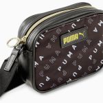 Túi Đeo Chéo Puma Classics Women’s Cross Body Bag Phối Màu Đen, Nâu Cafe