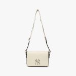 Túi Đeo Chéo MLB Monogram Diamond Embo Mini Crossbody Bag New York Yankees 3ACRS041N-50CRS Màu Trắng