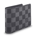 Ví Nam  Louis Vuitton LV Multiple Wallet N62663 Màu Xám Đen