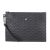 Ví Nam Versace First Line Silver Medusa Head Leather Clutch Large DP85102 DVBRF D41E Màu Đen