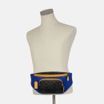 Túi Đeo Hông Nam Coach Track Belt Bag In Colorblock Signature Canvas Phối Màu