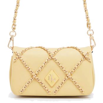 Túi Đeo Chéo Lyn Milada Mini Crossbody Bags LL21FBF187 Màu Vàng