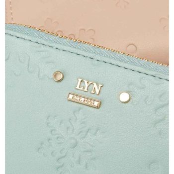 Ví Lyn Snowy Zip Short Wallets LL21WWF005 Màu Xanh