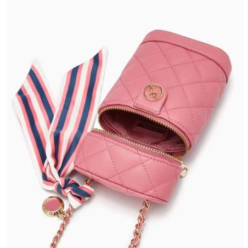 Túi Hộp Lyn Sophie Mobile Pocket Crossbody Bags LL21FBF111 Màu Hồng