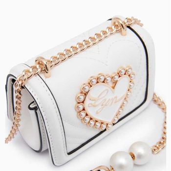 Túi Đeo Chéo Lyn Luvvie Micro Crossbody Bags LL22CBF167 Màu Xám