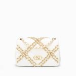Túi Đeo Chéo Lyn Reness S Crossbody Bags LL21FBF113 Màu Trắng