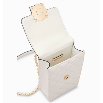 Túi Hộp Lyn Royal Mobile Pocket Wallets LL21FBF012 Màu Trắng