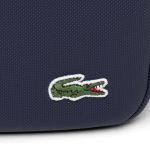 Túi Đeo Chéo Lacoste M Flat Crossover Bag Nh3308LV F57 Eclipse Verdier Noir Màu Xanh Navy