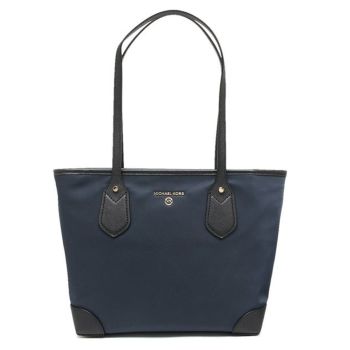 Túi Xách Michael Kors MK Eva Small Nylon Gabardine Tote Bag 30H9GV0T0C-407 Màu Navy