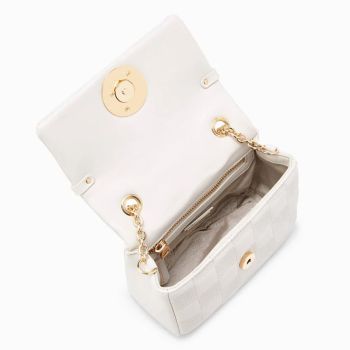 Túi Đeo Chéo Lyn Bristol XS Crossbody Bags LL22SBF037 Màu Xám Nhạt