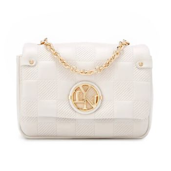 Túi Đeo Chéo Lyn Bristol XS Crossbody Bags LL22SBF037 Màu Xám Nhạt