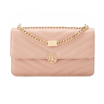 Túi Đeo Chéo Lyn Audrey S Crossbody Bags LL22SBF014 Màu Hồng Nude