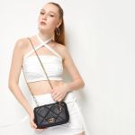 Túi Đeo Chéo Lyn Atlantis M Handbags LL22SBS011 Màu Đen