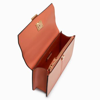 Túi Xách Lyn Damien Top Handle S Handbags LL22FBS204 Màu Cam