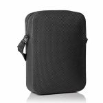 Túi Đeo Chéo Lacoste Men's Chantaco Soft Leather Vertical Zip Bag Màu Xám