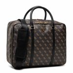 Cặp Xách Tay Đựng Laptop Guess Vezzola Work Bag HMVZZL P2114 BOC Màu Nâu Đen