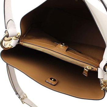 Túi Xách Coach Town 91122 Bucket Bag Chalk M Màu Trắng