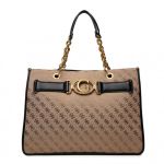 Túi Tote Guess Aileen Handbag HWAILE_P1404_BLA-DIS Màu Nâu