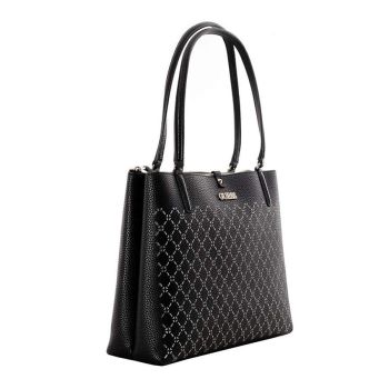 Túi Tote Guess AMARA-HWXG84-93100_BLA-DIS Màu Đen