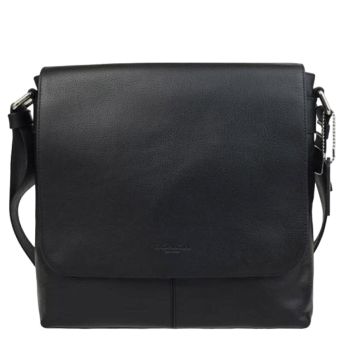Túi Đeo Chéo Nam Coach Charles Small Messenger F28576 Màu Đen