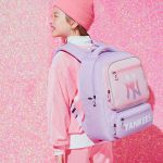 Balo Trẻ Em MLB Mega New York Yankees 7ABK0012N-50LDL Màu Tím (Kèm Túi Tote)