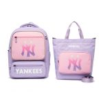 Balo Trẻ Em MLB Mega New York Yankees 7ABK0012N-50LDL Màu Tím (Kèm Túi Tote)