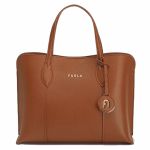 Túi Tote Furla Vittoria M Cognac Màu Nâu