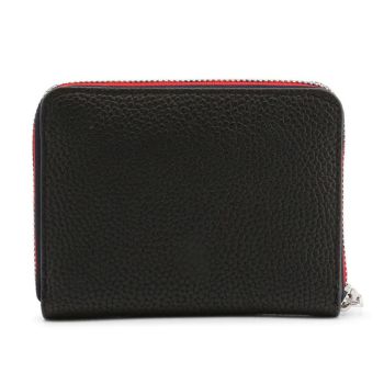 Ví Nữ Tommy Hilfiger  Leather Wallet AW0AW12021 Nero Màu Đen