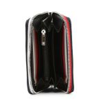 Ví Nữ Tommy Hilfiger  Leather Wallet AW0AW12021 Nero Màu Đen
