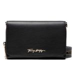 Túi Đeo Chéo Tommy Hilfiger Iconic Tommy Crossbody Bag AW0AW10956 Màu Đen