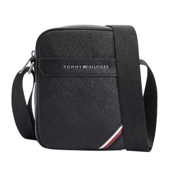 Túi Đeo Chéo Nam Tommy Hilfiger Downtown Men's Bag AM0AM07781 Màu Đen