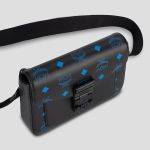 Túi Đeo Chéo MCM Millie Crossbody Splash Logo Black Blue MMRBASX05H9001 Màu Đen