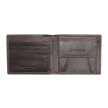 Ví Nam Carrera Jeans HIPPO_CB5857_02DKBROWN Màu Nâu Đậm