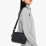 Túi Đeo Chéo MCM Aren Crossbody In Visetos Màu Đen