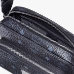 Túi Đeo Chéo MCM Aren Crossbody In Visetos Màu Đen