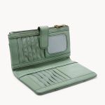 Ví Cầm Tay Nữ Fossil Cora SL6464343 Màu Xanh Lá