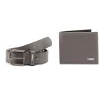 Set Ví + Thắt Lưng Nam Carrera Jeans URBAN-CB7452C_DKGREY-BOX Màu Ghi