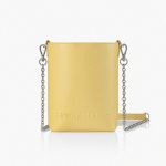 Túi Đeo Chéo Nữ Find Kapoor Mini Pingo Bag Lettering Chain Set FBPG12ECABT Màu Vàng