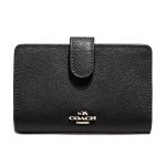 Ví Nữ Coach Medium Corner Zip Wallet F11484 Màu Đen