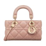 Túi Xách Tay Dior Micro Lady D-Joy Bag S0910ONGE_M49P Hồng Nhạt